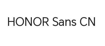 HONOR Sans CN Regular