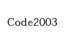 Code2003