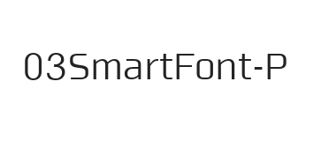 03SmartFont-Proportional