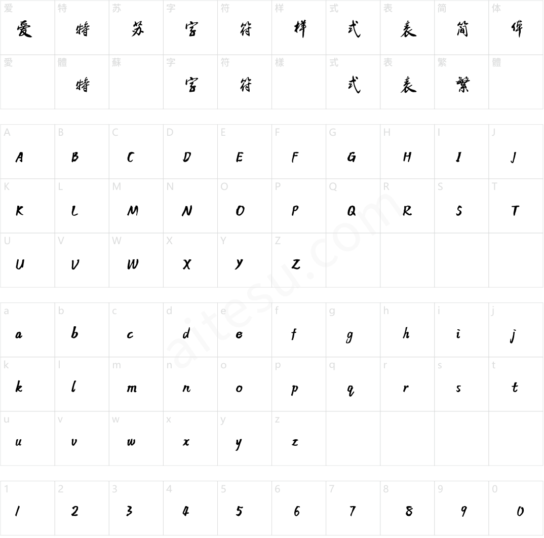 方正字迹-董河山行书 简