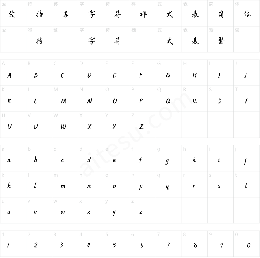 方正字迹-朱涛毛笔行书 简