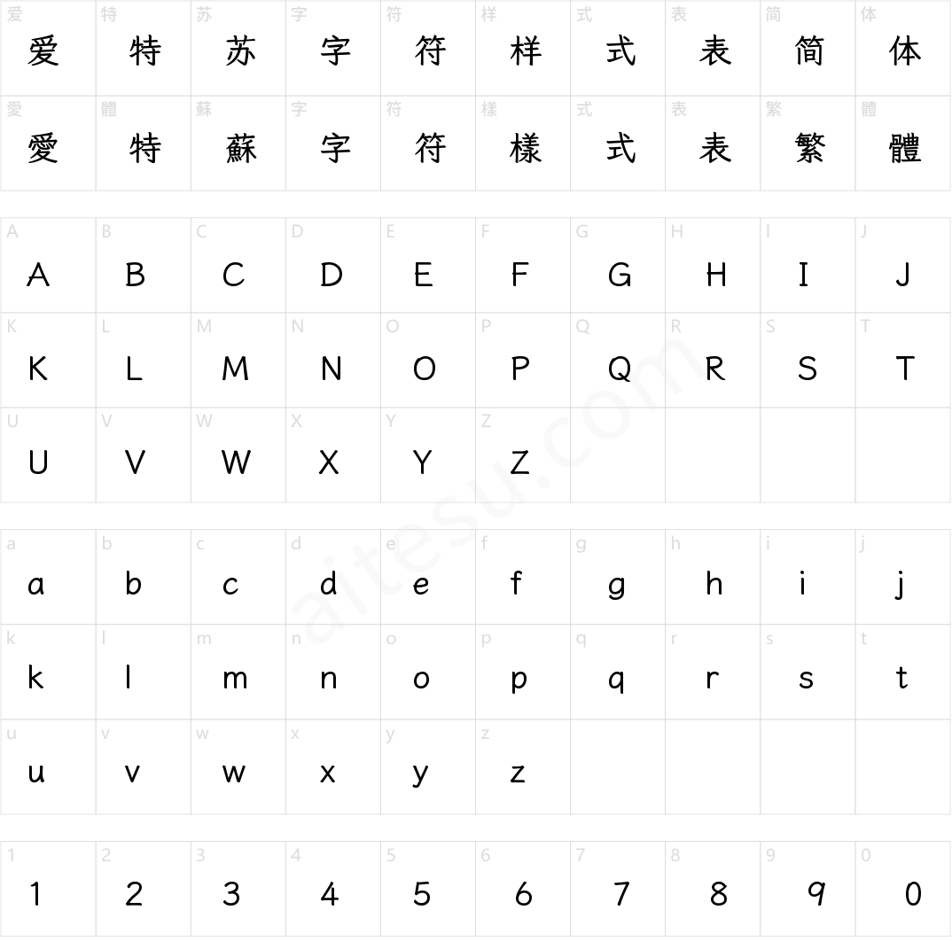 霞鹜文楷 GB