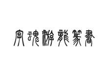 字魂游龙篆书