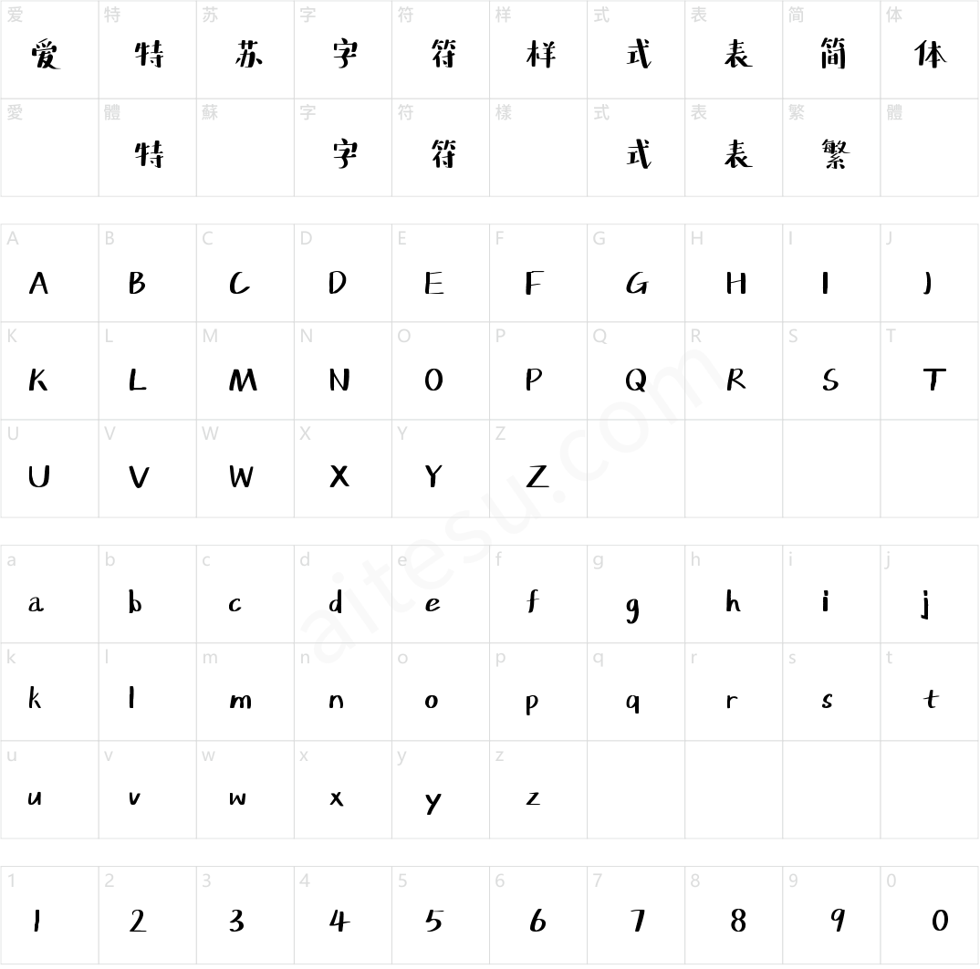 字小魂砂糖体