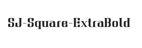 SJ-Square ExtraBold