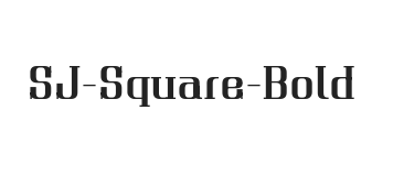 SJ-Square Bold