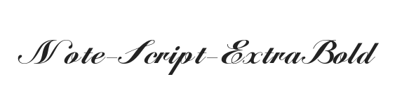Note Script ExtraBold
