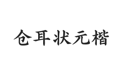 仓耳状元楷