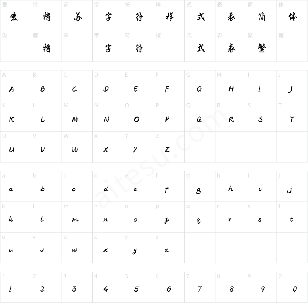 方正字迹-蓝墨润城行草 简